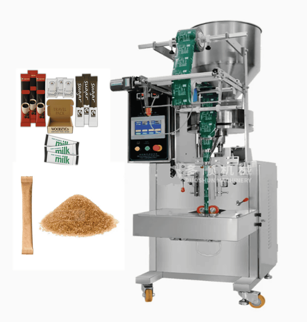Automatic sugar, coffee sachet filling machine/Vertical granule packaging machine/High speed powder filling machine