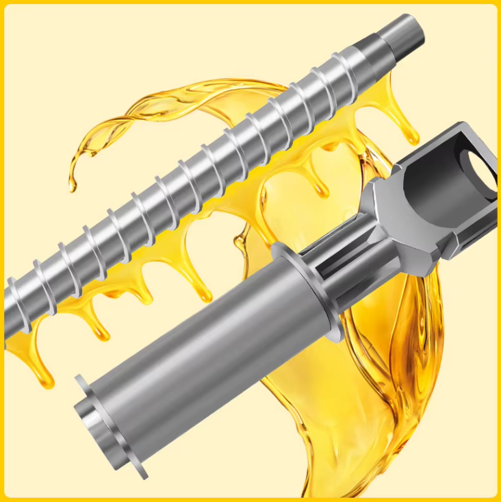 ზეთის ცივი და ცხელი დაწურვის აპარატი D06 / ზეთის საწური მანქანა  15-20 კგ/სთ