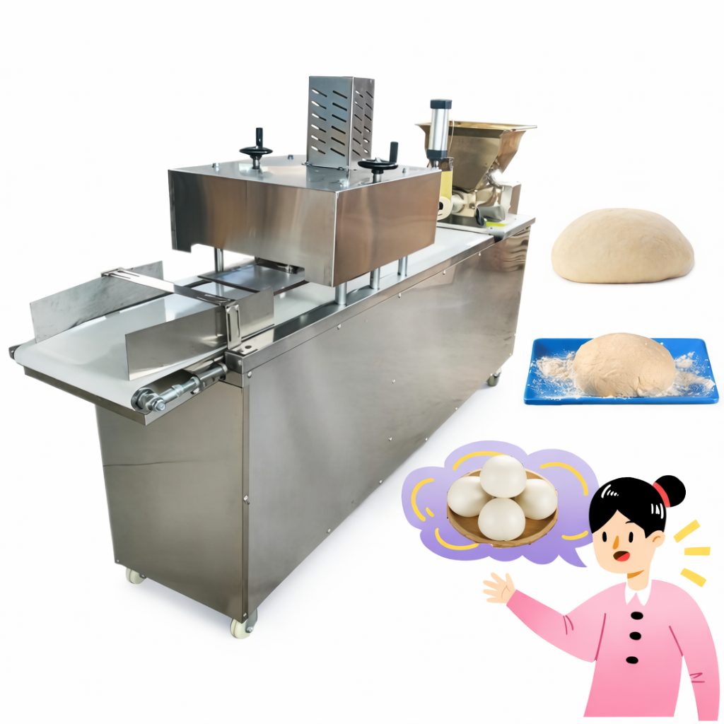 ცომის ზუსტი ჭრის და დამამრგვალებელი მრავალფუნქციური მანქანა TDDR-1