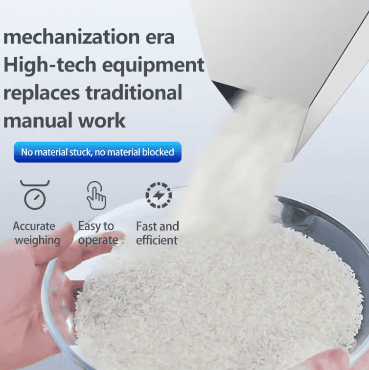 დოზატორი / ავტომატური სასწორი დოზატორით / ვერტიკალური ავტომატური შემავსებელი მანქანა 10-999 გრ