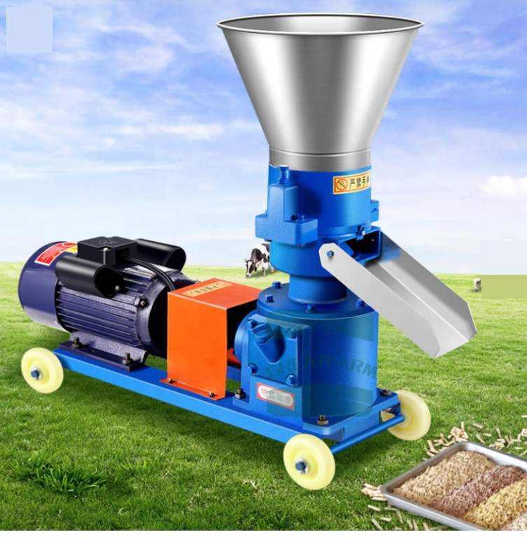 გრანულატორი (გრანულის) კორმის დასამზადებელი დანადგარი / პალეტის დასამზადებელი მანქანა TF-210 / 1000-2000კგ/სთ