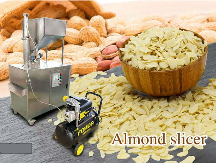 ნუშის, თხილის სათლელი მანქანა, ნუშის ფანტელის დანადგარი