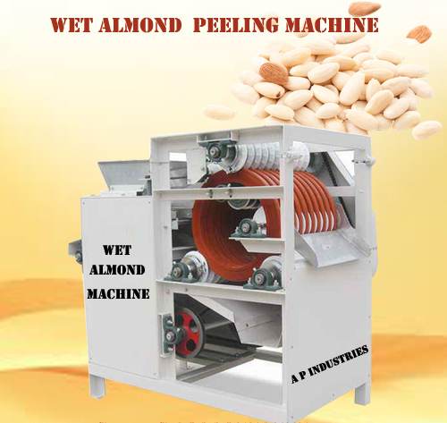 ნუშის, თხილის, მიწისთხილის კანის მოსაცილებელი დანადგარი / სველი პილინგის მანქანა