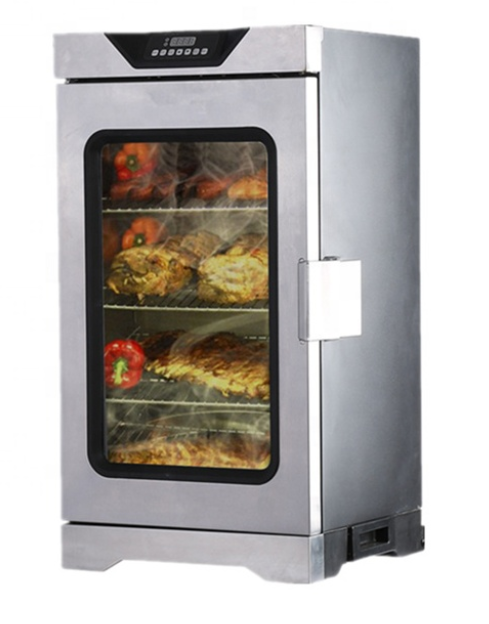 სამრეწველო პორტატული შესაბოლი აპარატი / თევზის, ხორცის შესაბოლი დანადგარი