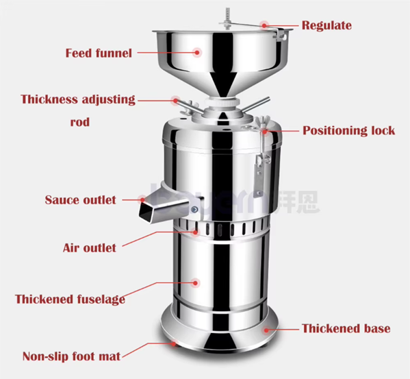 მიწისთხილის კარაქის ელექტრო აპარატი- HR-160Y