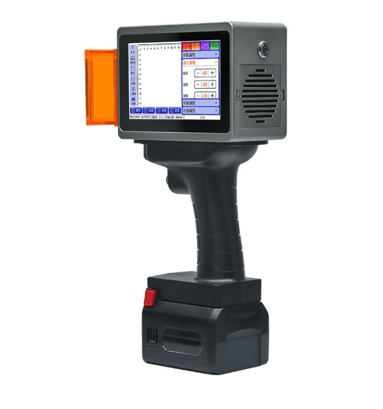 ხელის პორტატული ლაზერული გრავირების აპარატი / ბოჭკოვანი ლაზერული მარკირების ხელსაწყო / გრავირებისთვის, პლასტმასის, ხის, მუყაოს, შეფუთვის კოდირების მანქანებისთვის.    