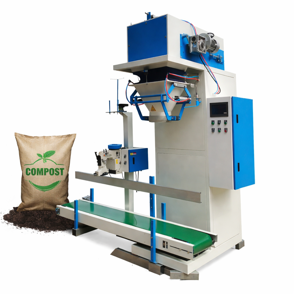 მრავალფუნქციური მარცვლოვანი მასალების შესაფუთი მანქანა 5–25 კგ (მოდელი DCS-50)