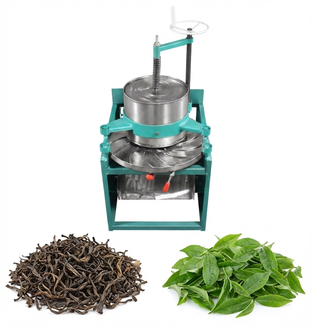 ჩაის საგრეხი დანადგარი, მცენარეული მწვანე ჩაის მაგიდის ტვისტერი, მოზელვა, მოძრავი ლილვაკიანი დამუშავების მანქანა, ჩაის საგორებელი (მოზელვის) მანქანა JX-26 შავი და მწვანე ჩაისებისთვის | ავტომატური