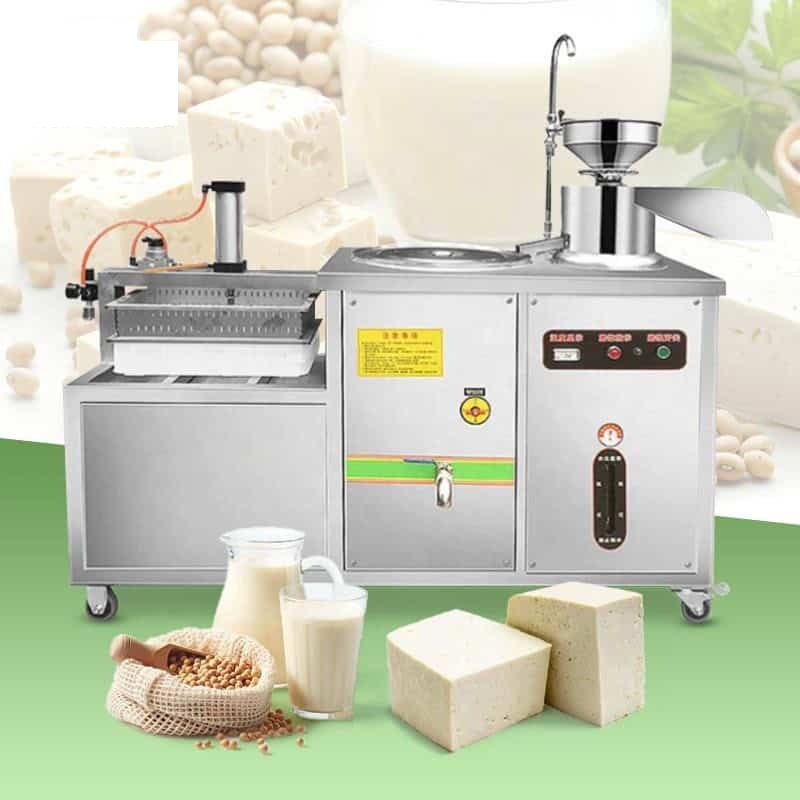 სოიოს რძის და ყველის დასამზადებელი კომბინირებული მანქანა / ტოფუს დასამზადებელი აპარატი