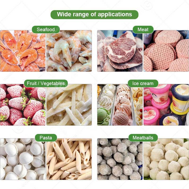 შოკური გაყინვის მაცივარი -45°  / Blast Freezer / სწრაფი გაყინვის ინდუსტრიული დანადგარი 250ლ