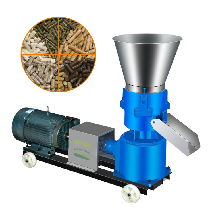 გრანულატორი (გრანულის) კორმის დასამზადებელი დანადგარი / პალეტის დასამზადებელი მანქანა TF-120 / 200-500კგ/სთ