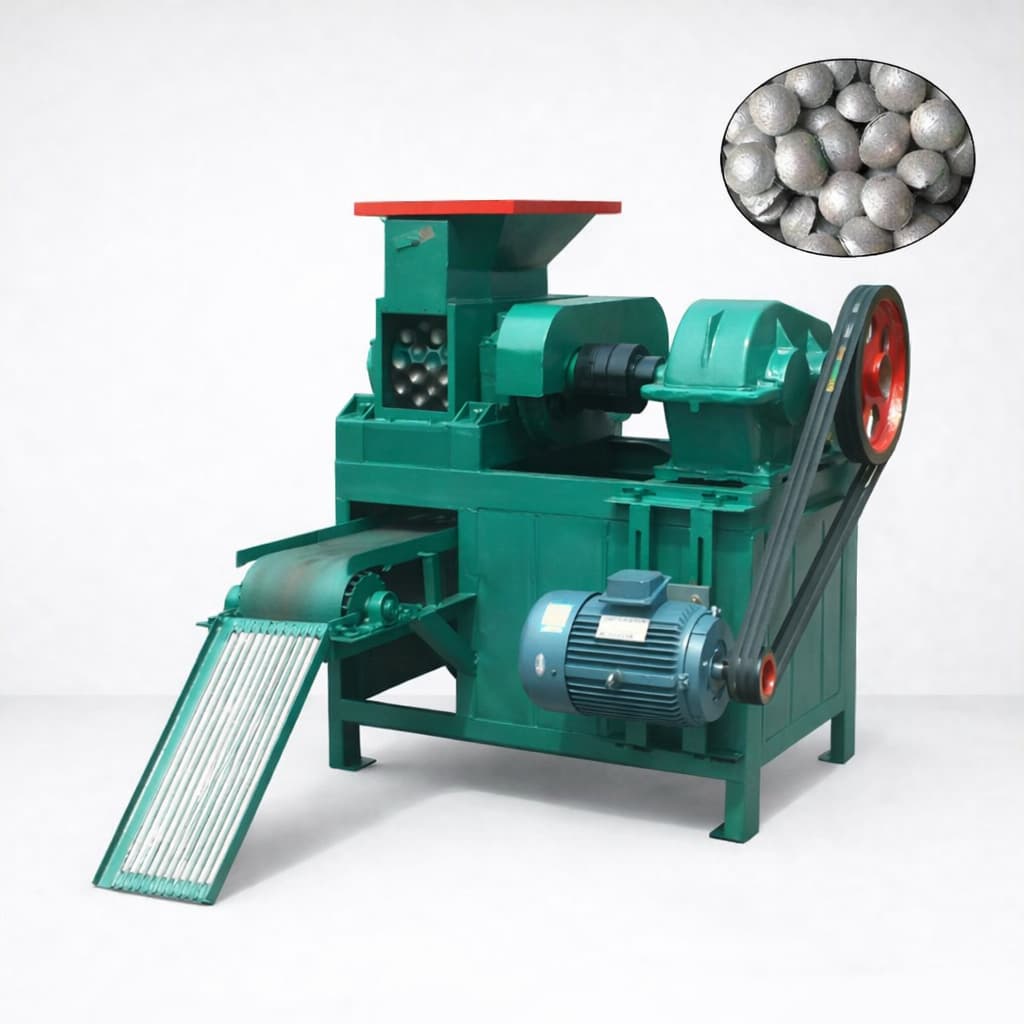 ნახშირის და ქვანახშირის ბრიკეტების საწარმოო მანქანა BD-YQ290 – მაღალი წნევის ექსტრუდერი, კვერცხის ბრიკეტების ფორმირება, 1-3 ტონა/საათი წარმადობა