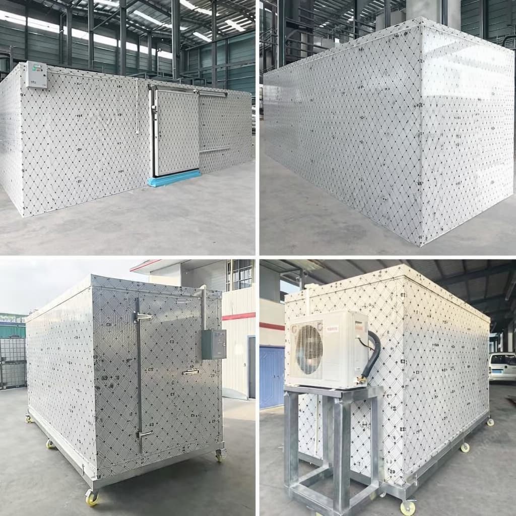 მაცივრის გამაგრილებელი კონტეინერი | Chambre Froide ცივი ოთახი | კომერციული ცივი სათავსო