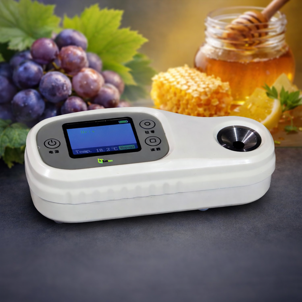 რეფრაქტომეტრი LTR-PF / LTR-P | ციფრული წყალგაუმტარი პორტატული Brix, შაქრის, ალკოჰოლის საზომი