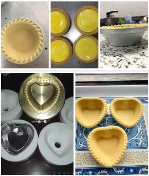 ტარტალეტკის ყალიბის დასამზადებელი მანქანა / კვერცხის ტარტის ქერქის ფორმირების ავტომატური მანქანა HT-DT36