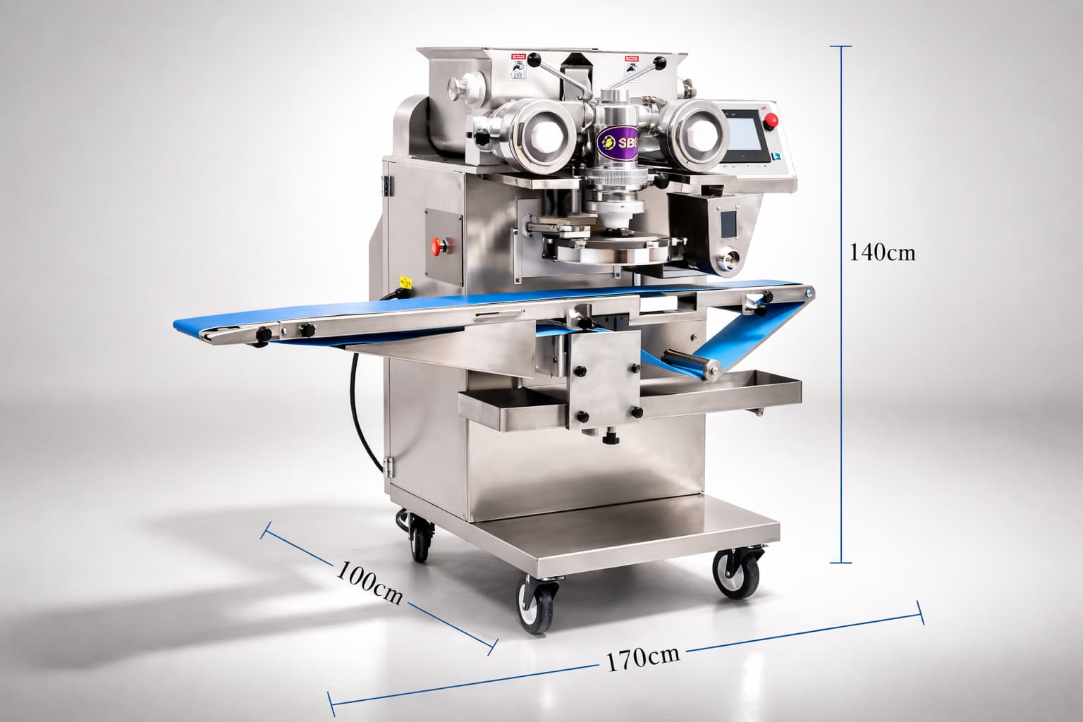 SY-800 ხორცის და თევზის ბურთულების დამამზადებელი მანქანა | ავტომატური PLC სისტემა