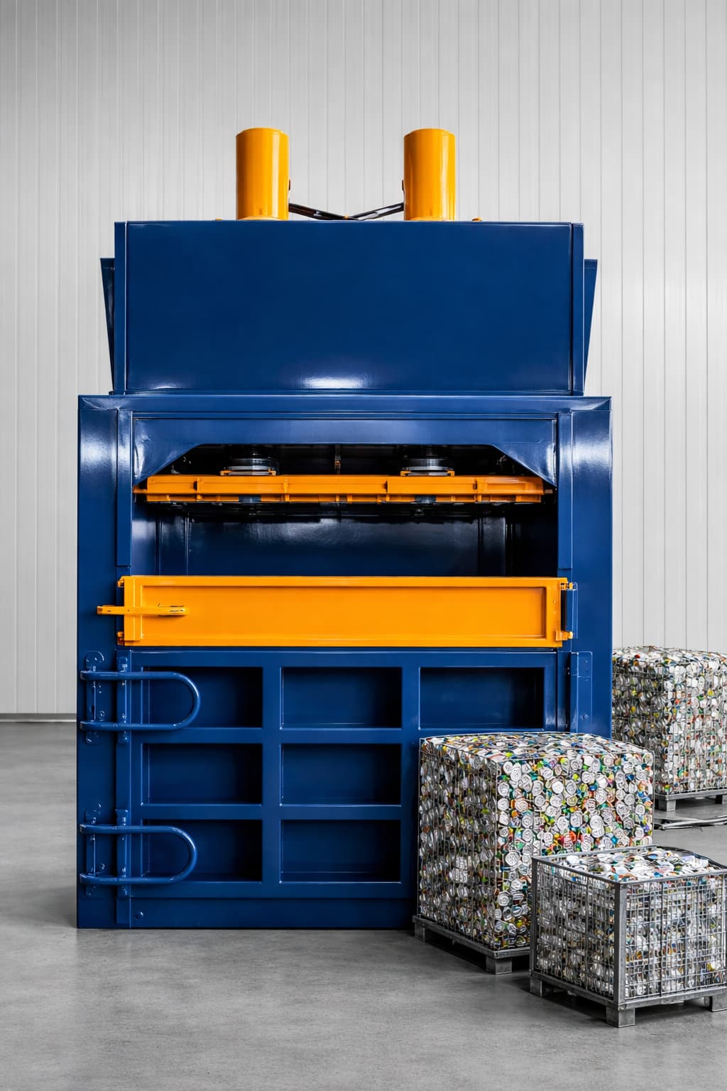 Hydraulic Baler Press for Waste Paper and Textile — FM100T / 120T