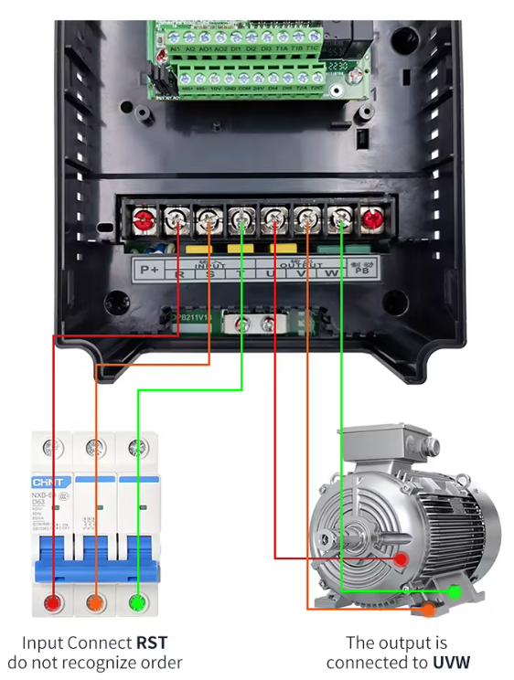 7.5 კვტ ინვერტორი — 220V → 380V  (1 ფაზიდან 3 ფაზაზე გადამყვანი | საწარმოო დანადგარებისთვის)