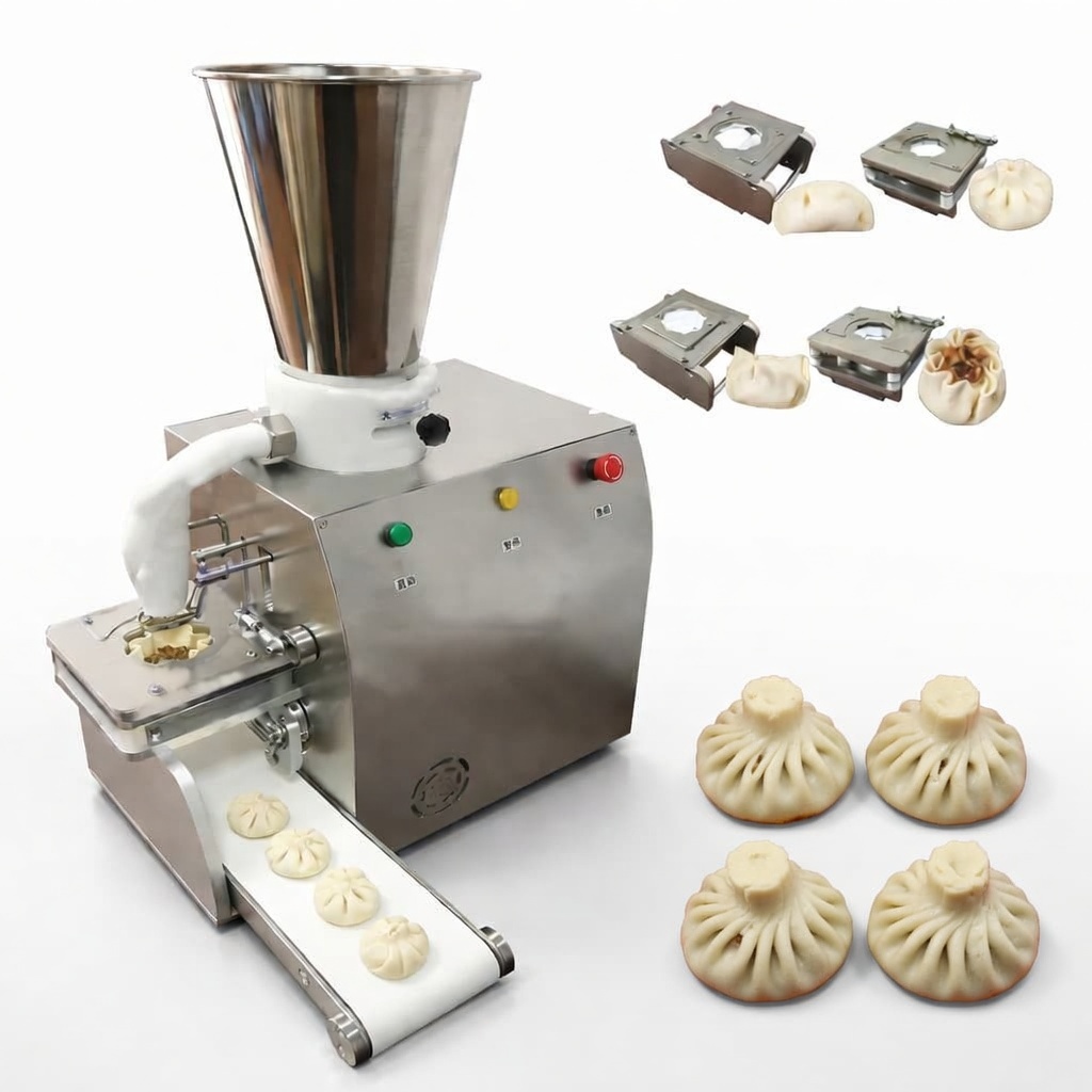 ხინკლის ნახევრად ავტომატური დამზადების მანქანა CQ-06A – 900-1200 ცალი/სთ | ENLILI