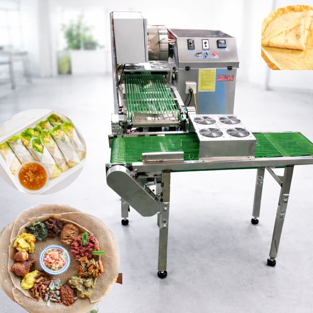 ლავაშის, ტორტილიას, ტაკოს და ბლინების ავტომატური წარმოების ხაზი | 150 კგ/სთ