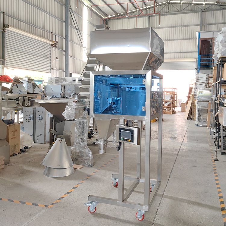 თხილის მარცვლეულის ასაწონი შემავსებელი მანქანა 100გ–5კგ