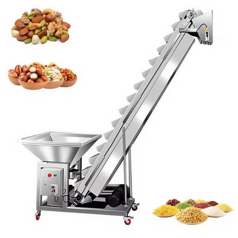 Automatic Screw Conveyor Elevator MAH-170 | Grain Powder Spiral Lifting Conveyor