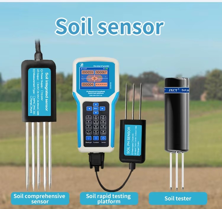 ნიადაგის მულტიფუნქციური ტესტერი JXCT-SOIL-7IN1 | NPK, pH, EC, ტემპერატურის საზომი პორტატული მოწყობილობა