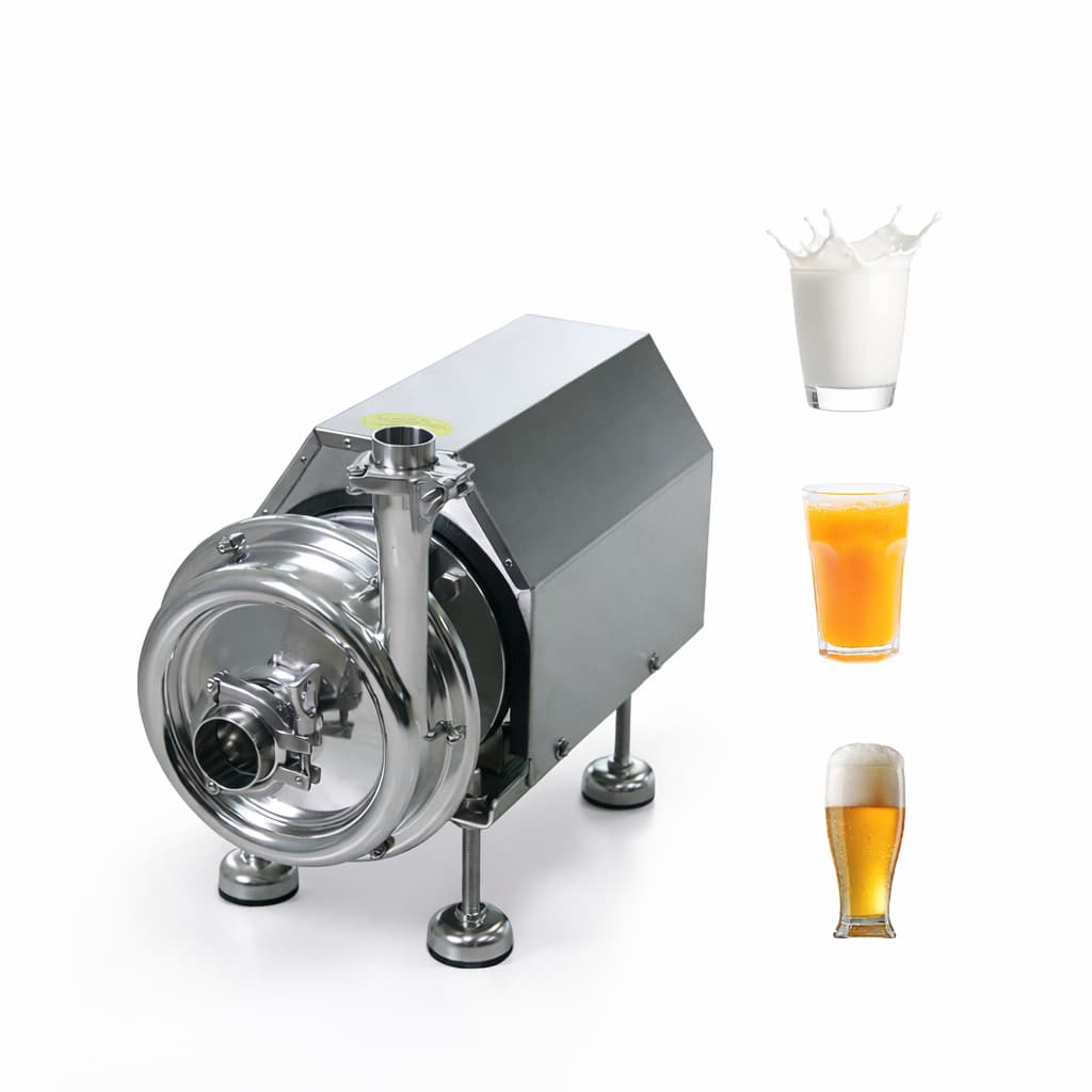 ცენტრიდანული ტუმბო 0.75HP — რძის, ღვინის და სითხეების გადასატანი KDP-1-14