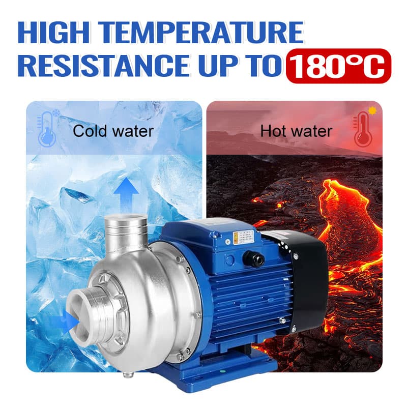 Stainless Steel SS304 Centrifugal Pump 0.75HP KDP-1-14